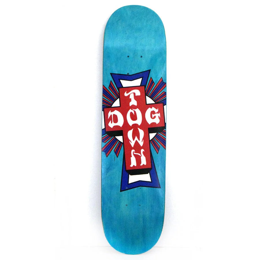 Dogtown Street Cross Logo Deck 9.0&quot; - Asst/USA Cross