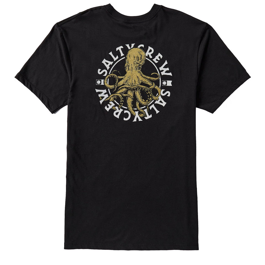 Salty Crew Mens Tentacles  S/S Tee - Black