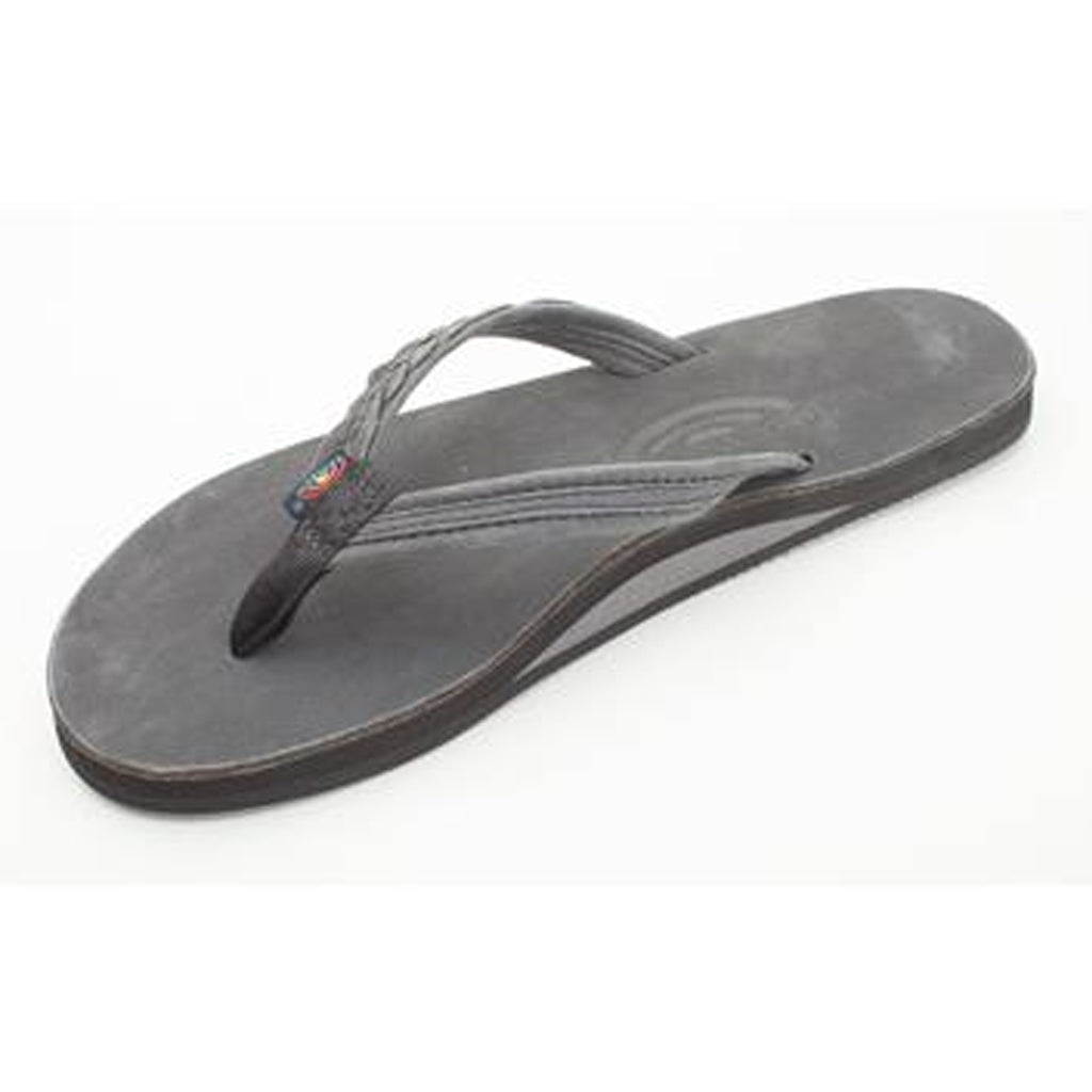 Rainbow Sandals Womens Madison - Black Leather - Seaside Surf Shop 