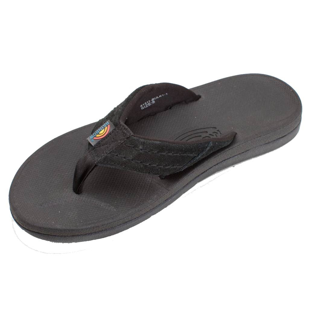 Rainbow Sandals Mens East Cape - Black - Seaside Surf Shop 