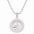 Saint Christopher Medium Medal - Silver/Petal - Seaside Surf Shop 