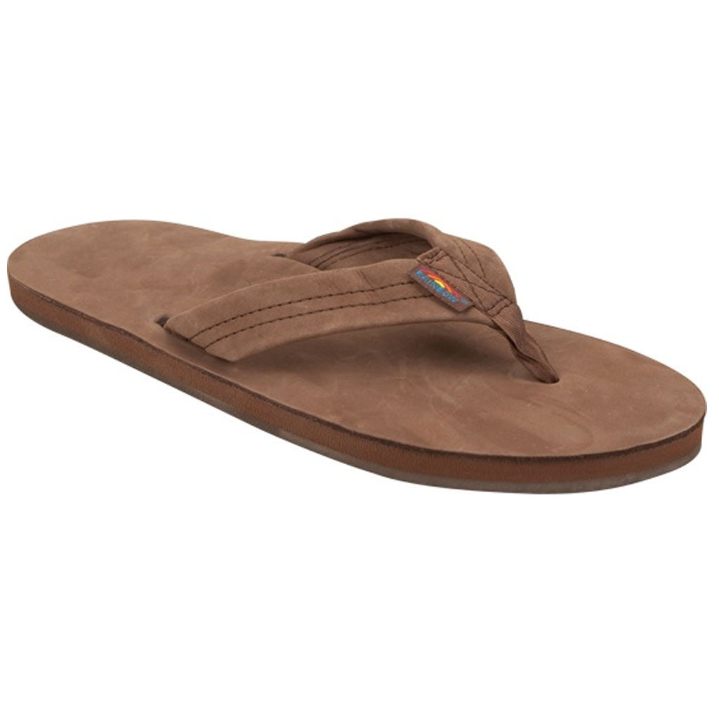 Rainbow Sandals Mens Premier Leather - Dark Brown - Seaside Surf Shop 