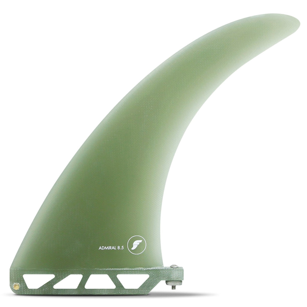 Futures Fins - Admiral 8.5&quot; Fiberglass Longboard Fin - Volan - Seaside Surf Shop 