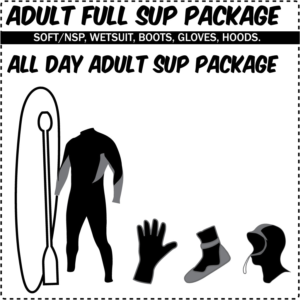 Stand-Up Paddleboard Full Rental Package - Seaside Surf Shop 