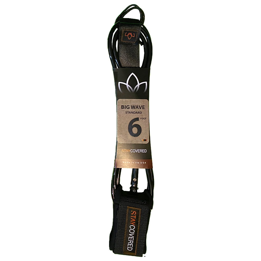 Stay Covered Big Wave Standard Surf Leash - 6&