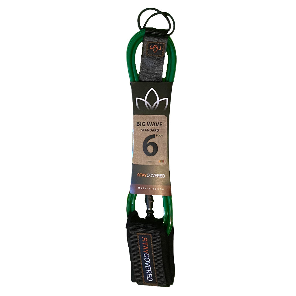 Stay Covered Big Wave Standard Surf Leash - 6&