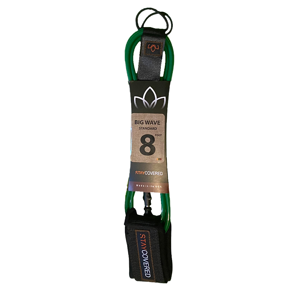 Stay Covered Big Wave Standard Surf Leash - 8&