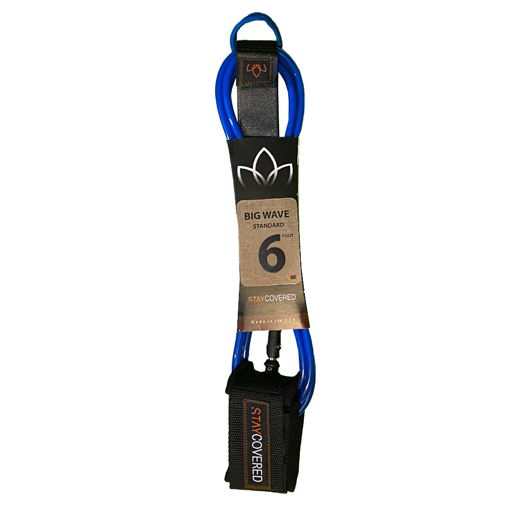 Stay Covered Big Wave Standard Surf Leash - 6&