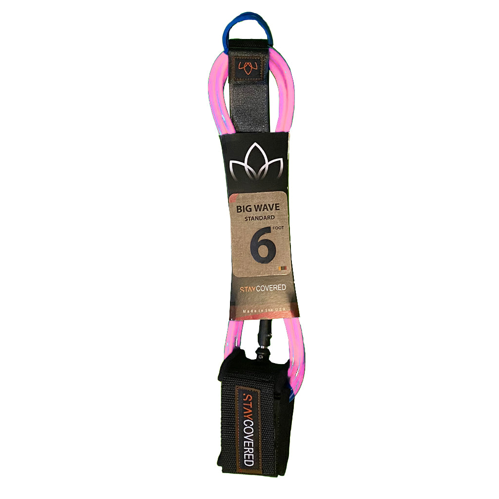 Stay Covered Big Wave Standard Surf Leash - 6&