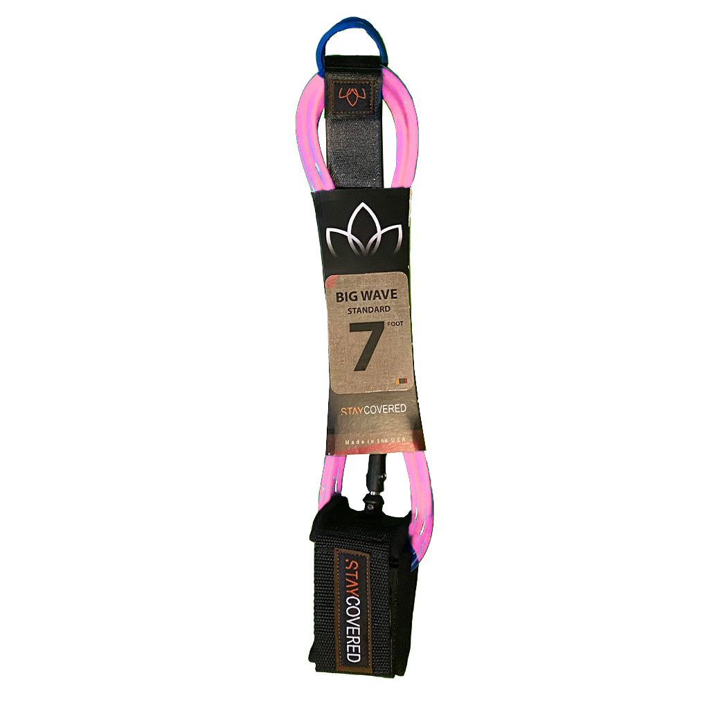 Stay Covered Big Wave Standard Surf Leash - 7&