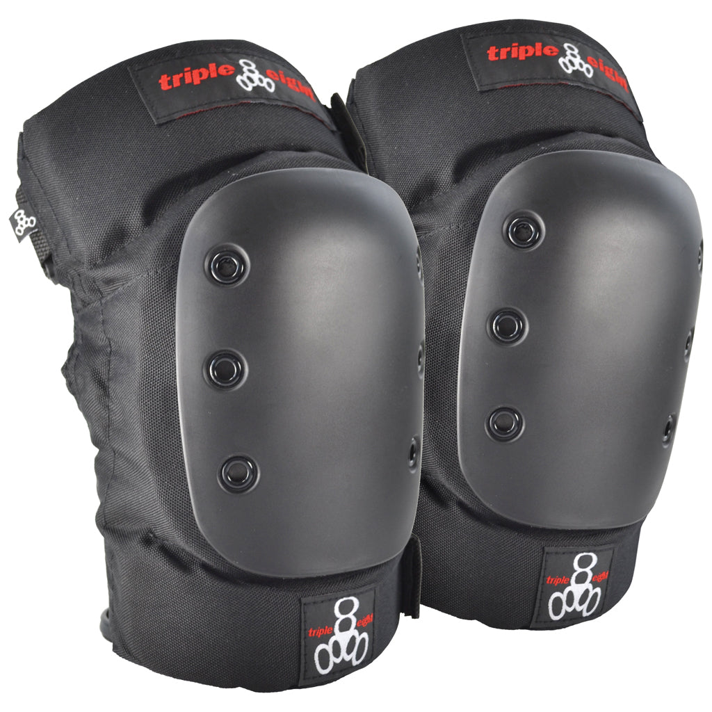 Triple 8 KP 22 Knee Pad Set - Black - Seaside Surf Shop 