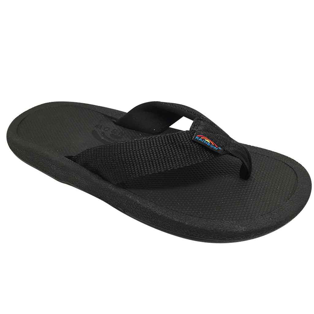 Rainbow Sandals Mens  Mariner - Black - Seaside Surf Shop 