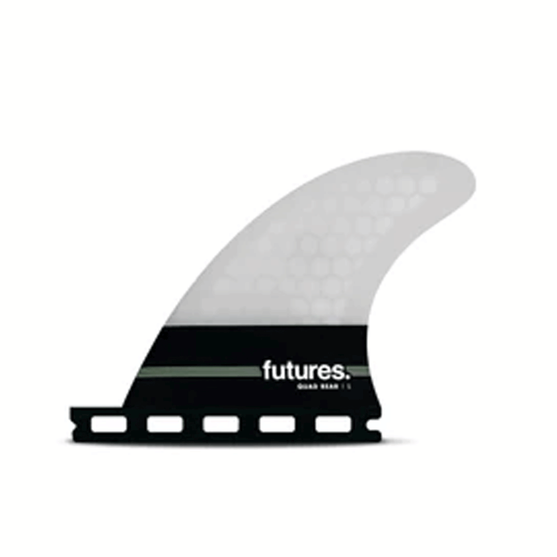 Futures Fins - Neutral Quad Rear HC Small Fin Set - Grey - Seaside Surf Shop 