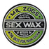 Sex Wax Classic Logo Stickers - 3" Green Fade - Seaside Surf Shop 