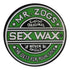 Sex Wax Classic Logo Stickers - 10" Green - Seaside Surf Shop 