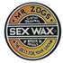 Sex Wax Classic Logo Stickers - 3" Orange Fade - Seaside Surf Shop 