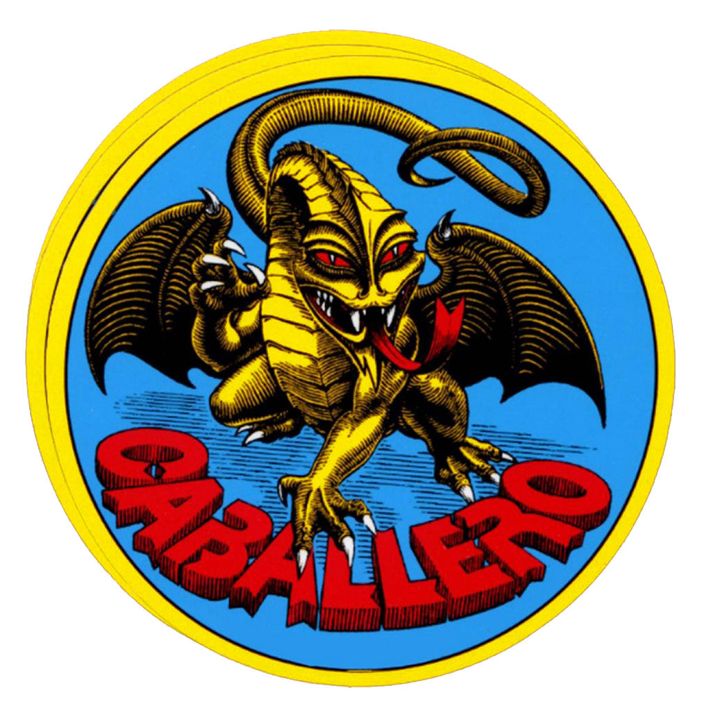 Powell Peralta Cab Original Dragon 4x3&quot; Sticker - Seaside Surf Shop 