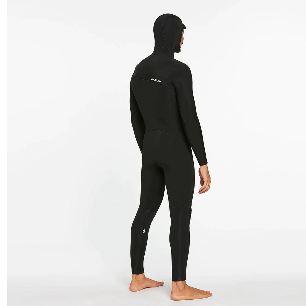 Volcom Modulator 4/3mm Hooded Chest Zip Wetsuit - Black FA23-Wetsuits-Volcom Wetsuits-XS-Seaside Surf Shop