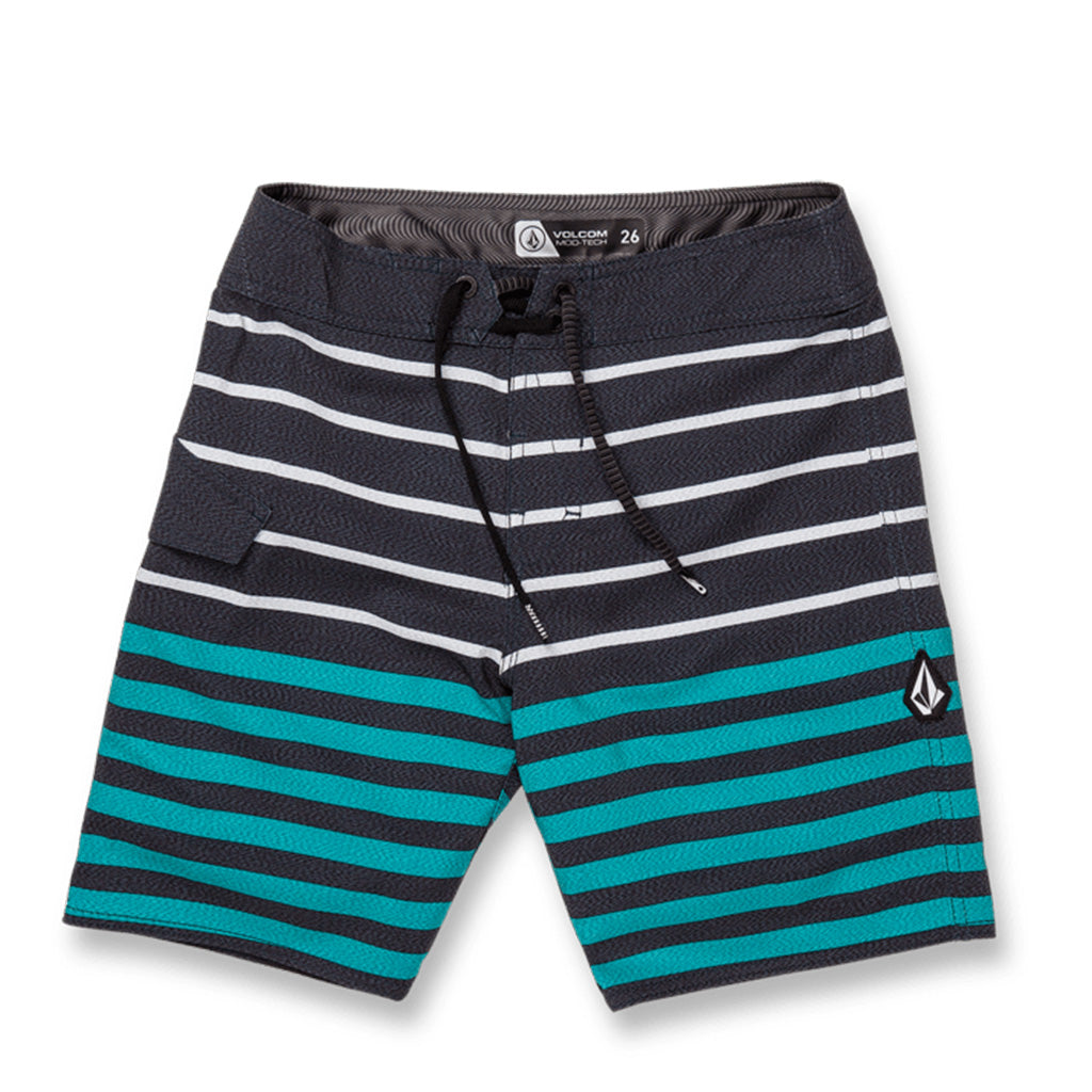 Volcom Quarta Static Mod  Boardshort - Black - Seaside Surf Shop 