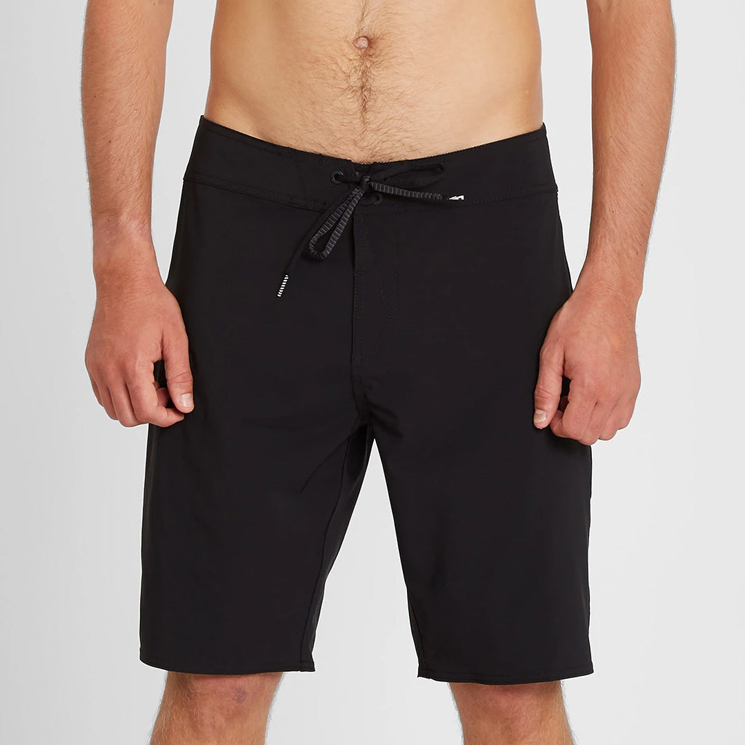 Volcom Mens Lido Solid Mod 20 Boardshort - Black - Seaside Surf Shop 