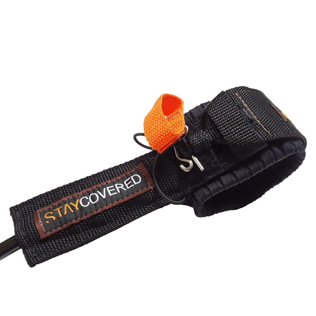 Stay Covered XXL .400 Big Wave Quick Release Surf Leash - Seaside Surf Shop 